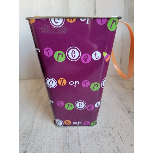 Winnie Pooh Halloween candy bucket metal tiger piglet Disney - Picture 4 of 10